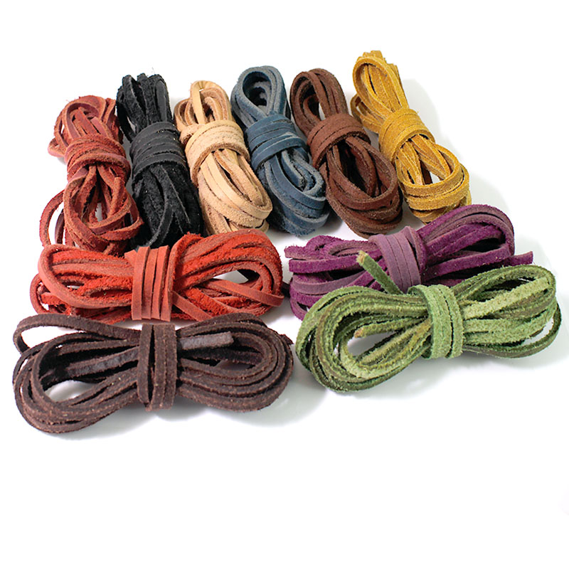 Leatherwork Diy - 2M Genuine Cow Leather Cord Rope