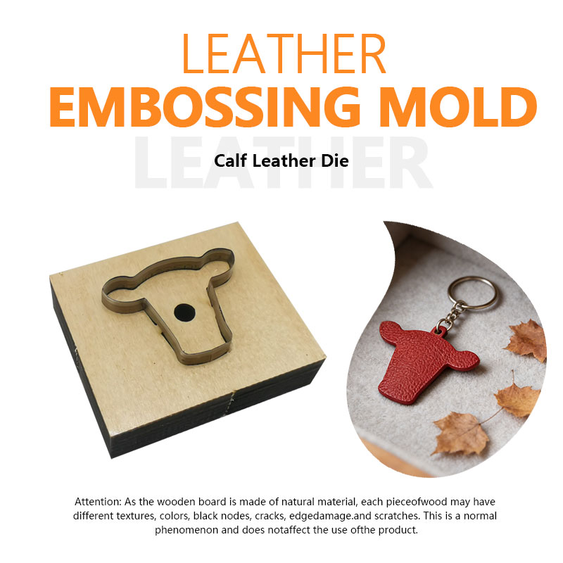 Leatherwork Projects - Durable Reusable Cowhide Shape Leather Cutting