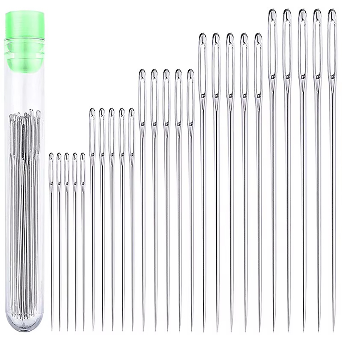 25 Pcs Large Eye Stitching Nee - Leatherwork Needles ulasan dan harga