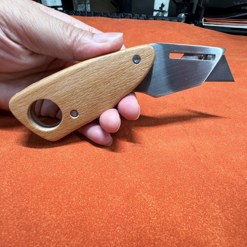 Trapezoid Stainless Steel Leat - Leatherwork Projects ulasan dan harga