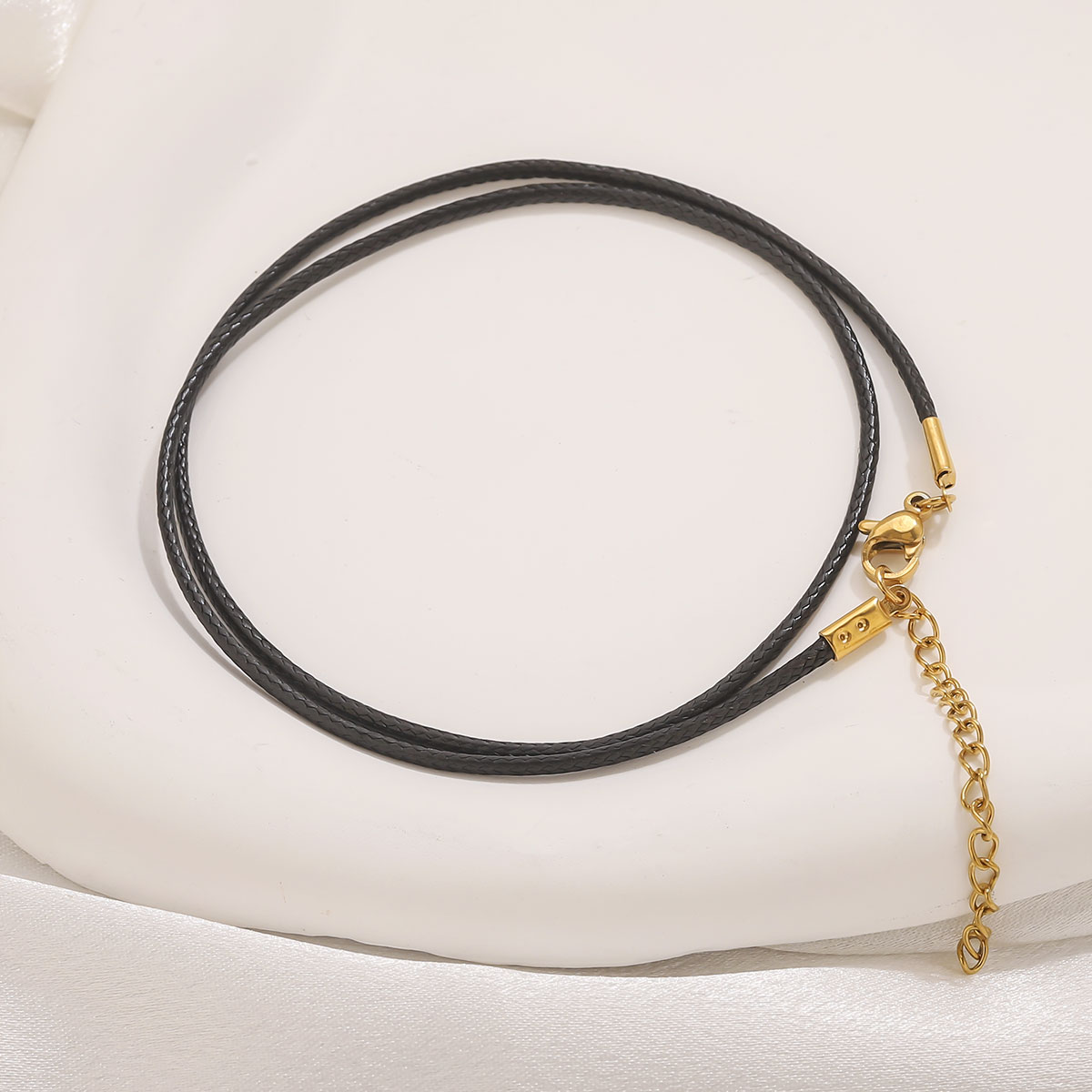 5pcs Leather Cord Necklace Wit - Leatherwork Diy ulasan dan harga