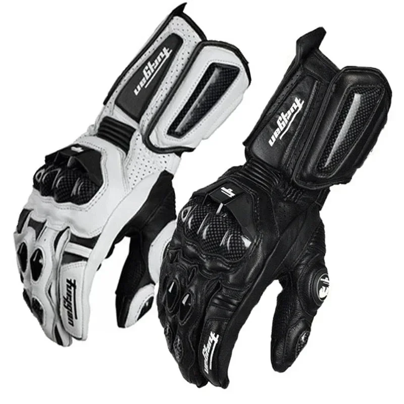 Genuine Leather Men Luva Ridin - Leather Work Winter Gloves ulasan dan harga