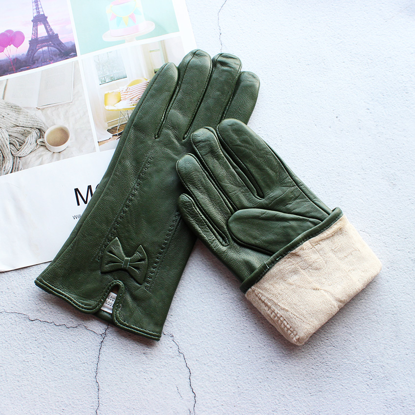 Winter Warm Colored Leather Wl - Leather Work Winter Gloves ulasan dan harga