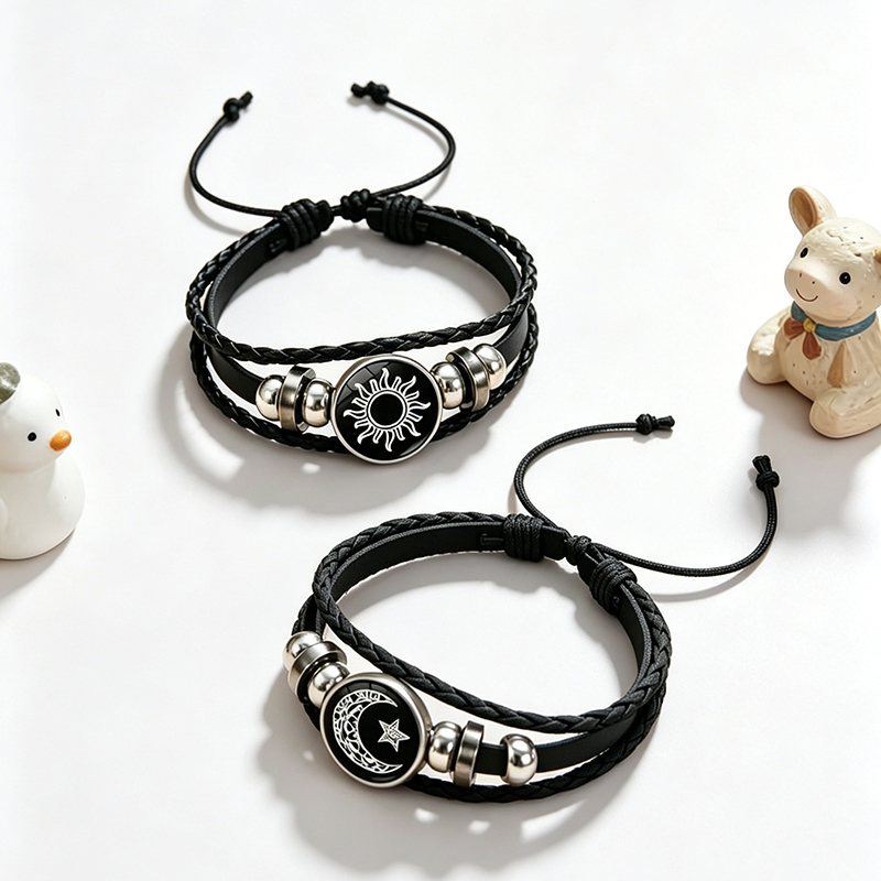 2Pcs Glow in the Dark Sun Moon - Snap Fastener Setter ulasan dan harga