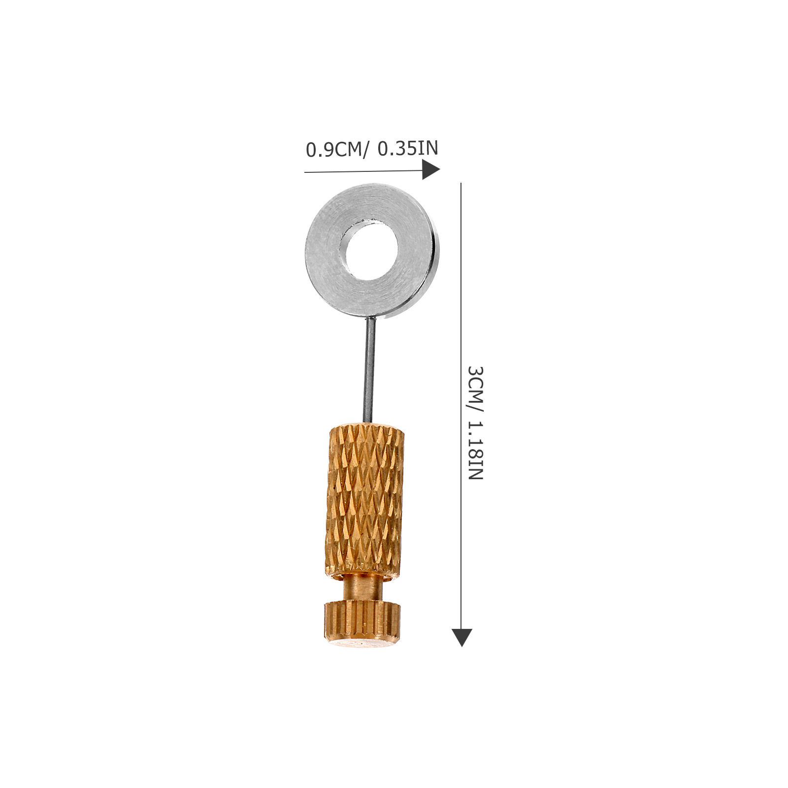 8Pcs Positioning Needle Brass  - Leatherwork Needles ulasan dan harga
