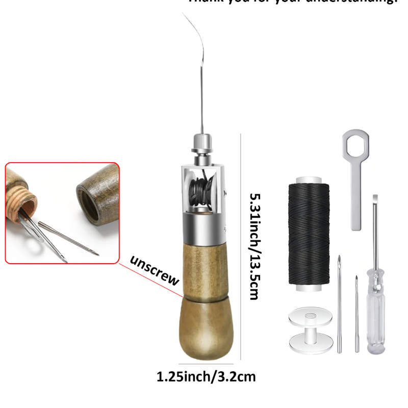 Professional Leather Sewing Aw - Leatherwork Needles ulasan dan harga