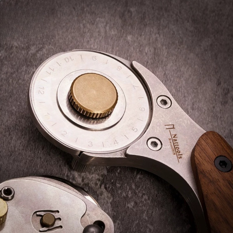 Natural Wooden Handle All-meta - Leatherwork Projects ulasan dan harga