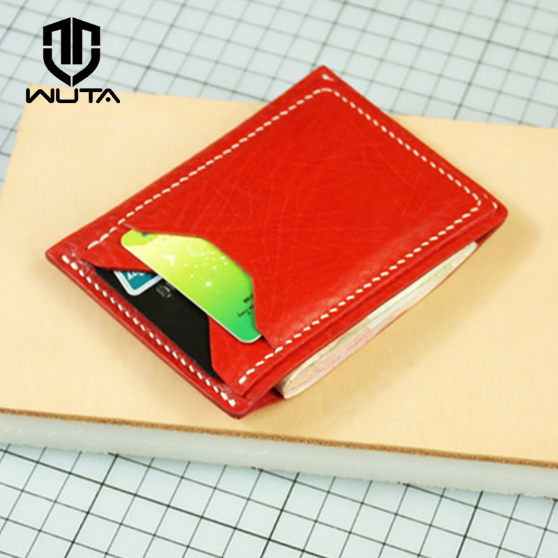WUTA 913 Mini Card Case Kraft  - Leatherwork Patterns ulasan dan harga