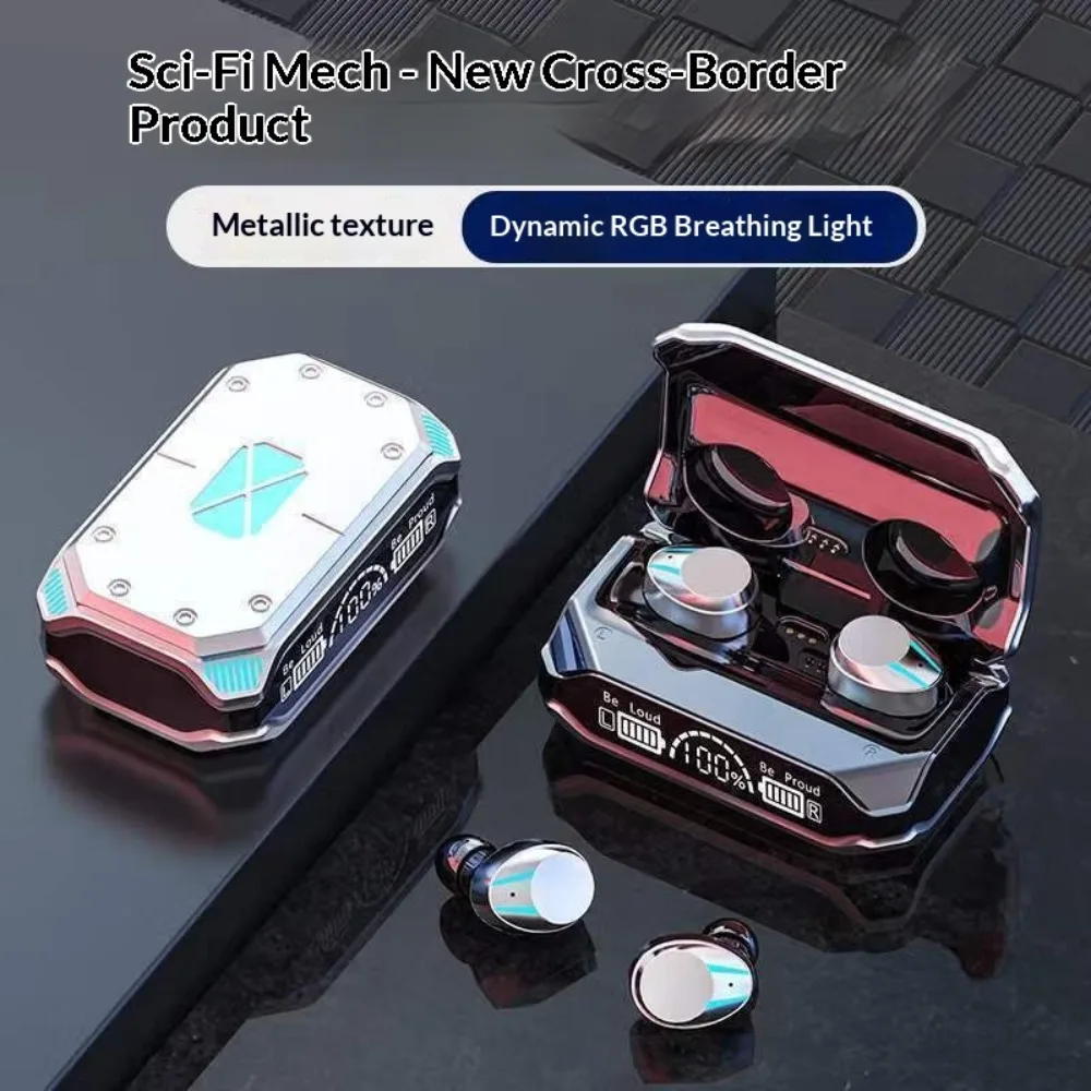 Wireless Earbuds Bluetooth 5.3 - Leveling Leatherworking ulasan dan harga