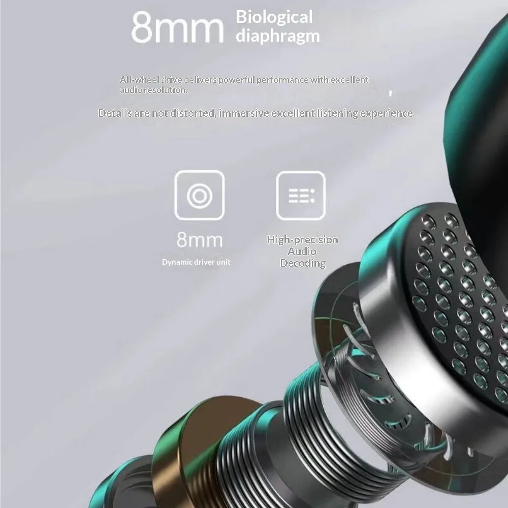 Wireless Earbuds Bluetooth 5.3 - Leveling Leatherworking ulasan dan harga
