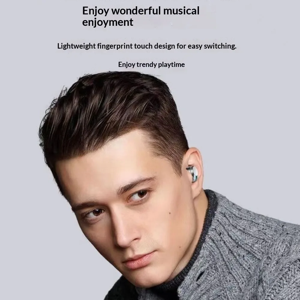 Wireless Earbuds Bluetooth 5.3 - Leveling Leatherworking ulasan dan harga