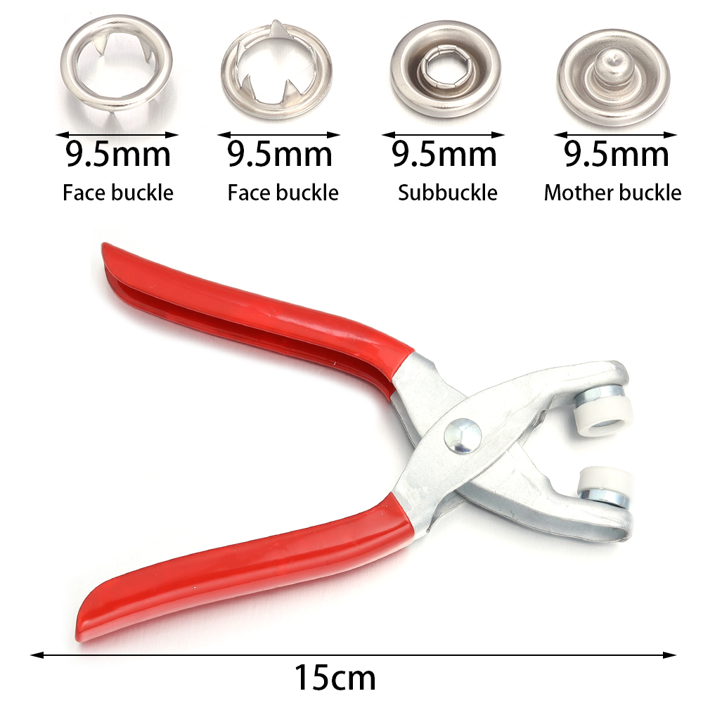50sets 7.5/9.5/11mm Stainless  - Snap Fastener Setter ulasan dan harga