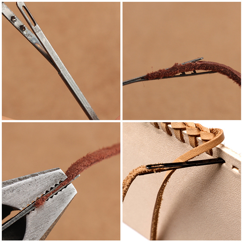 Leather Thread Needle Leather  - Leatherwork Needles ulasan dan harga