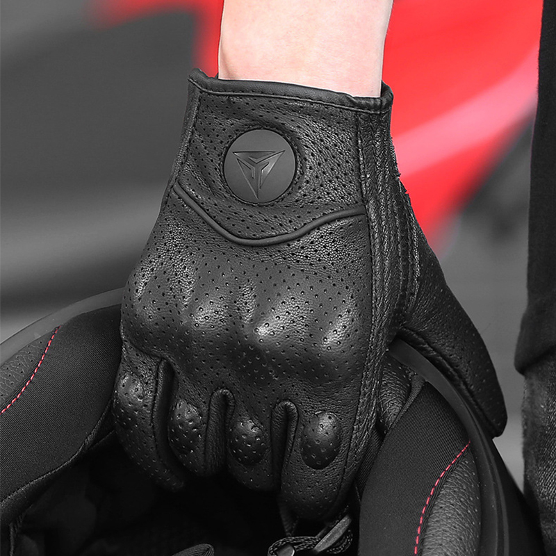 Motorcycle Gloves Men Women Mo - Leather Work Winter Gloves ulasan dan harga