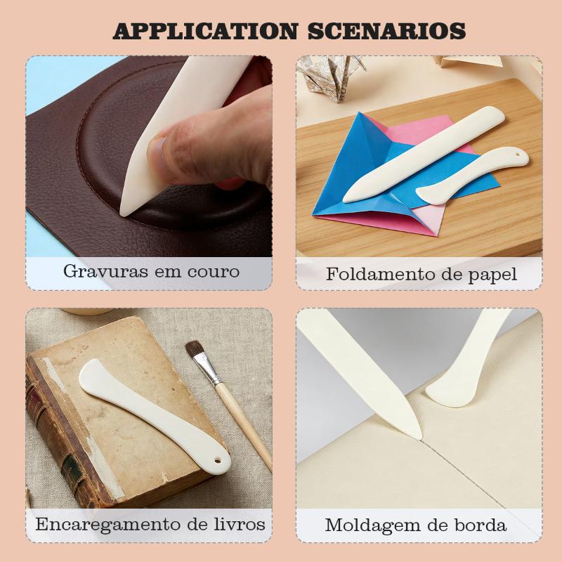 Leather Craft Bone Folder 2Pcs - Leatherwork Diy ulasan dan harga
