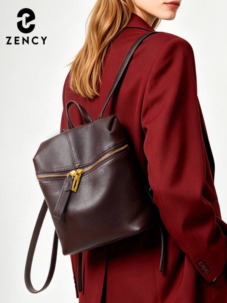 Zency Vintage Classic Bag Wome - Leather Work Womens Backpack ulasan dan harga