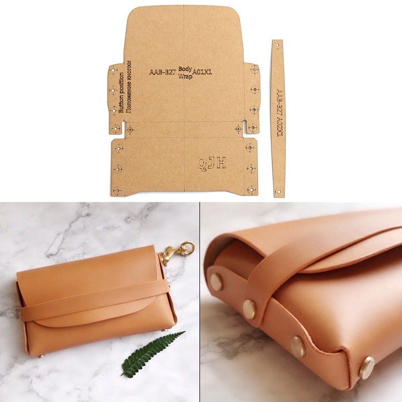 1 Set Of Leather Craft Fashion - Leatherwork Patterns ulasan dan harga