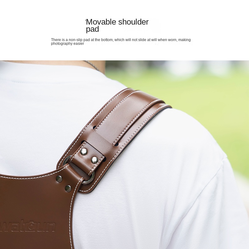 Cwatcun Fast Gunner Camera Ves - Leather Work Vest ulasan dan harga