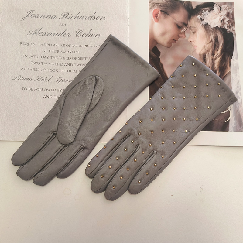 New Women's Sheepskin Gloves L - Leather Work Winter Gloves ulasan dan harga