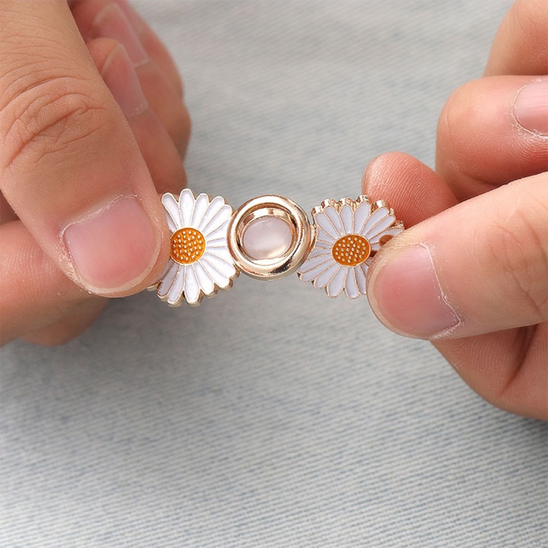 Reusable Metal Flower Buttons  - Snap Fastener Setter ulasan dan harga