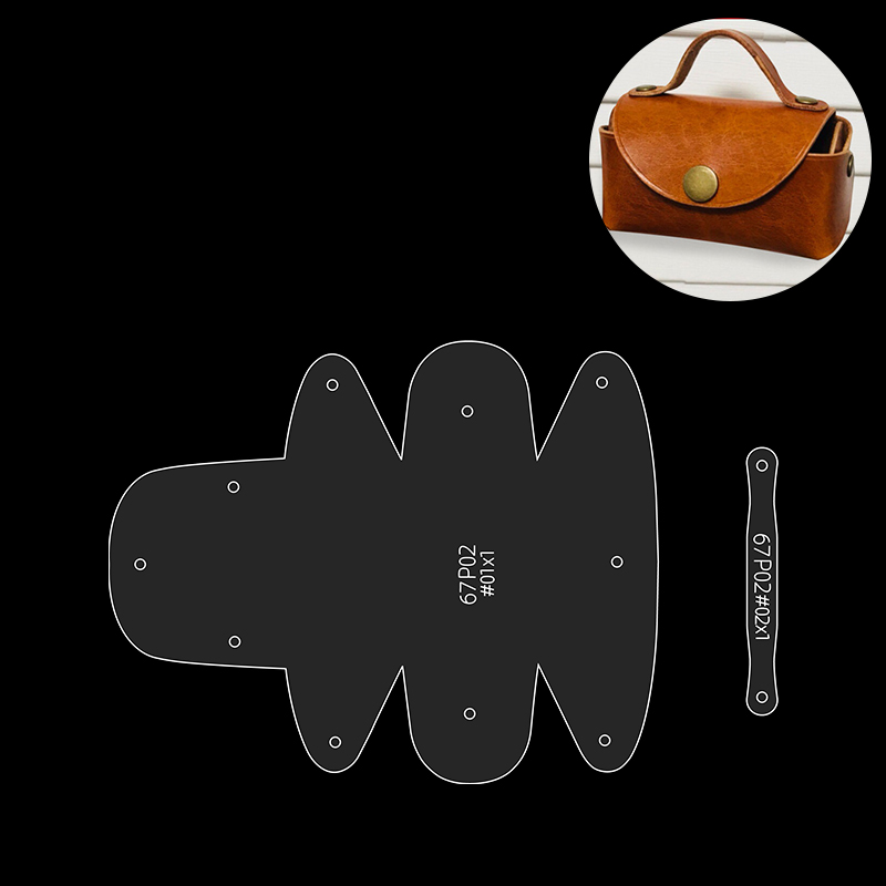 YOMDID 2pcs Coin Purse Molds M - Leatherwork Patterns ulasan dan harga