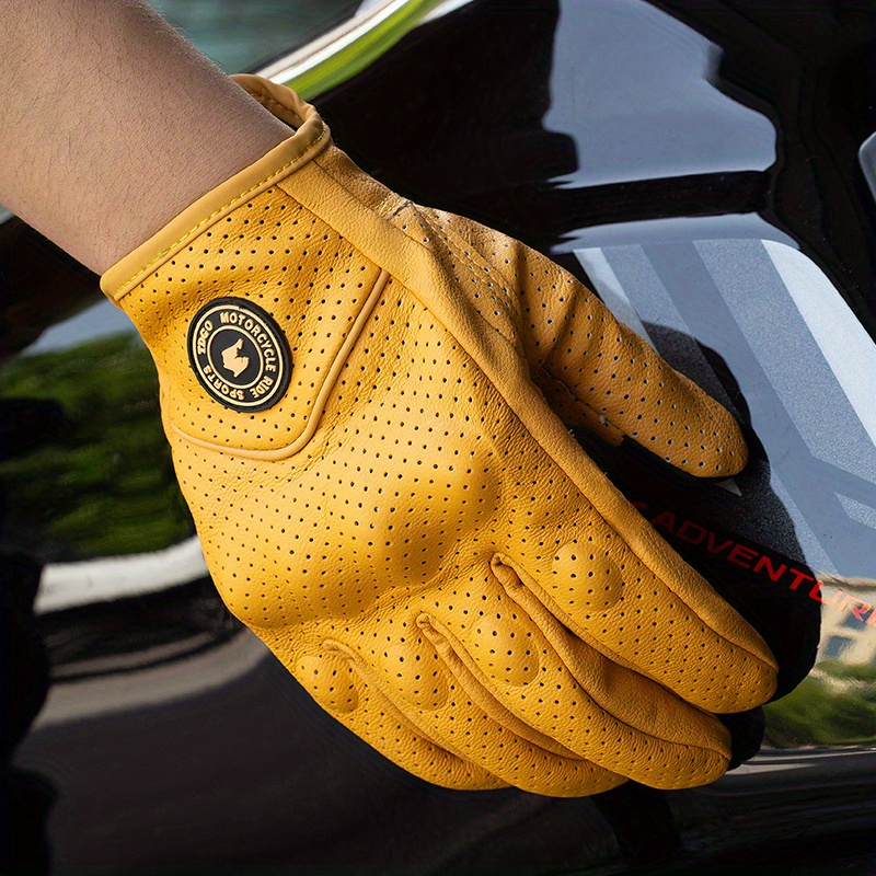 Motorcycle Gloves Windproof an - Leather Work Winter Gloves ulasan dan harga