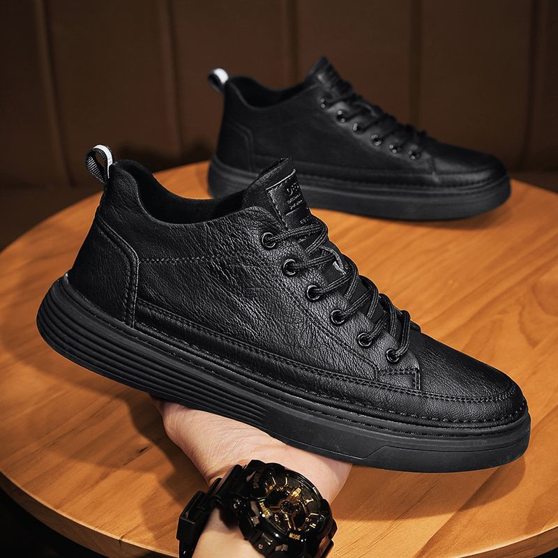 Casual leather shoes 2025 Spri - Leveling Leatherworking ulasan dan harga