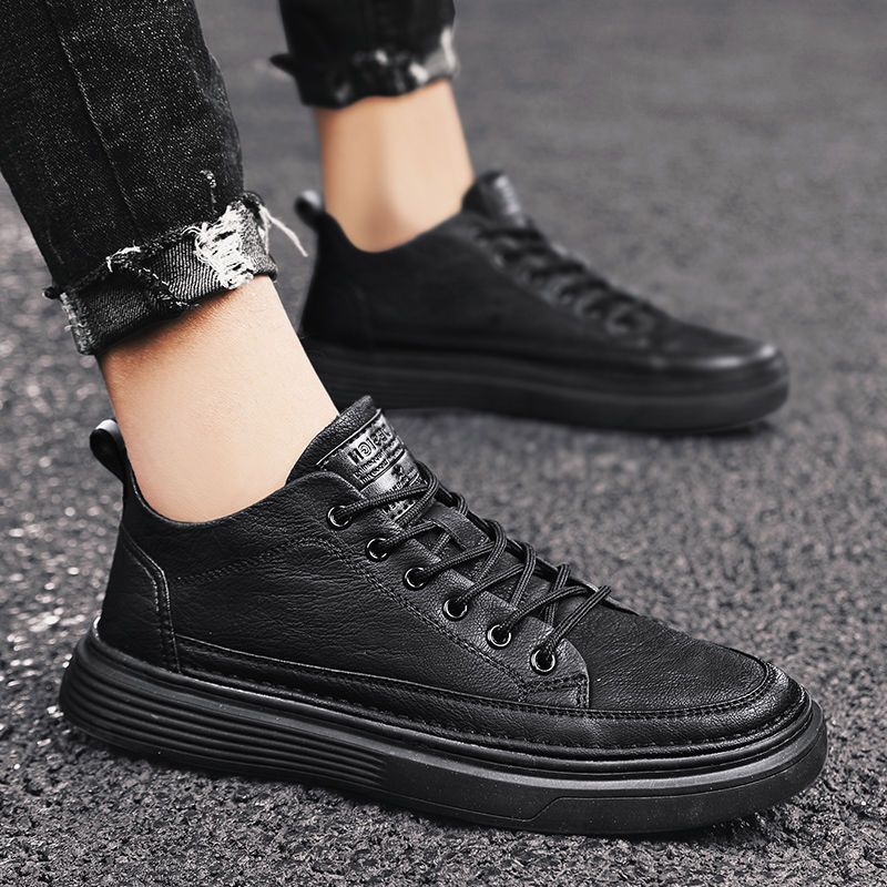 Casual leather shoes 2025 Spri - Leveling Leatherworking ulasan dan harga
