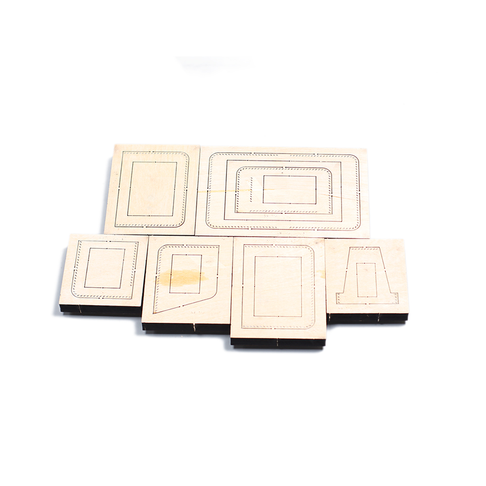 DIY leather craft simple card  - Leatherwork Patterns ulasan dan harga