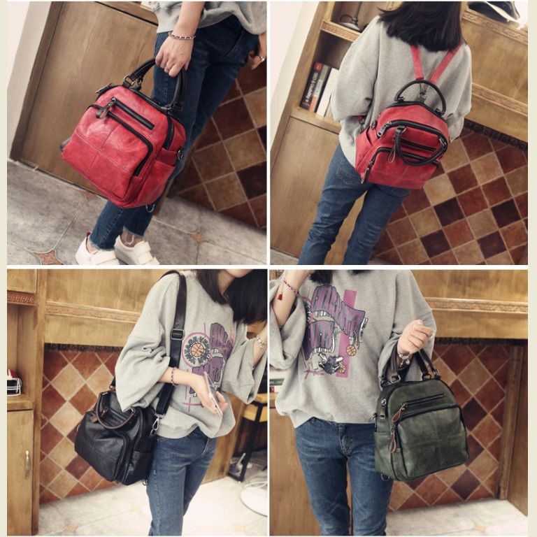Women's Backpack 2026 Vintage  - Leather Work Womens Backpack ulasan dan harga