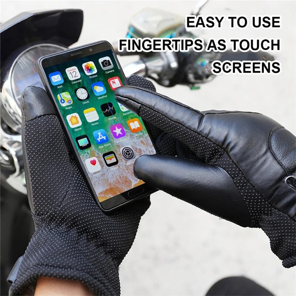 Men Women Electric Heated Skii - Leather Work Winter Gloves ulasan dan harga