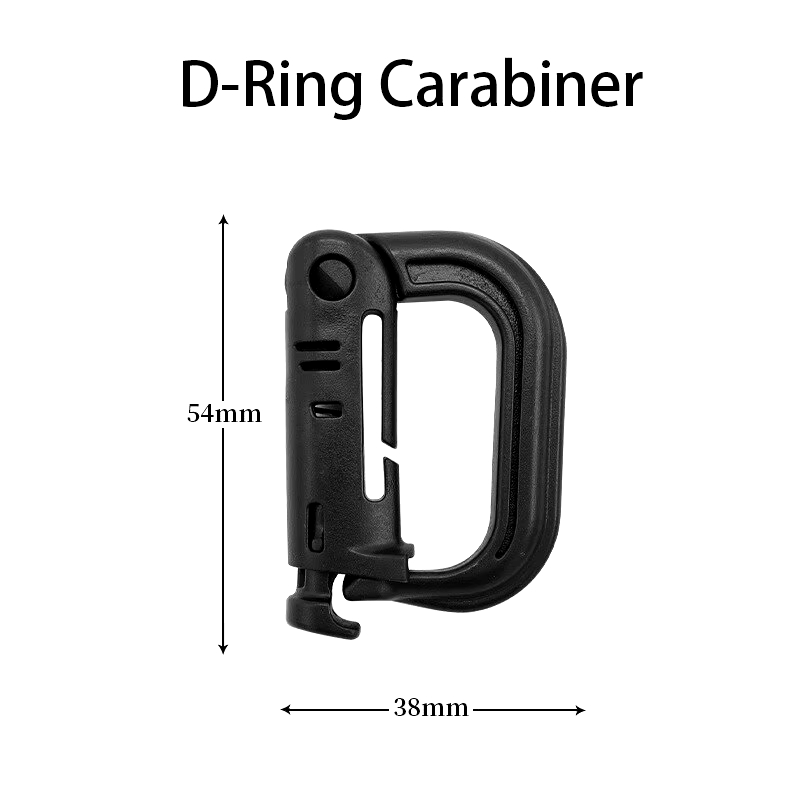 2Pcs MOLLE Carabiner Tactical  - Snap Fastener Setter ulasan dan harga