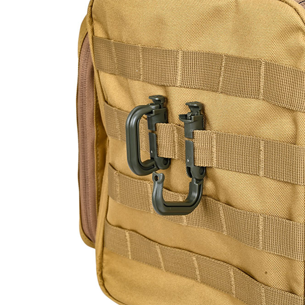 2Pcs MOLLE Carabiner Tactical  - Snap Fastener Setter ulasan dan harga