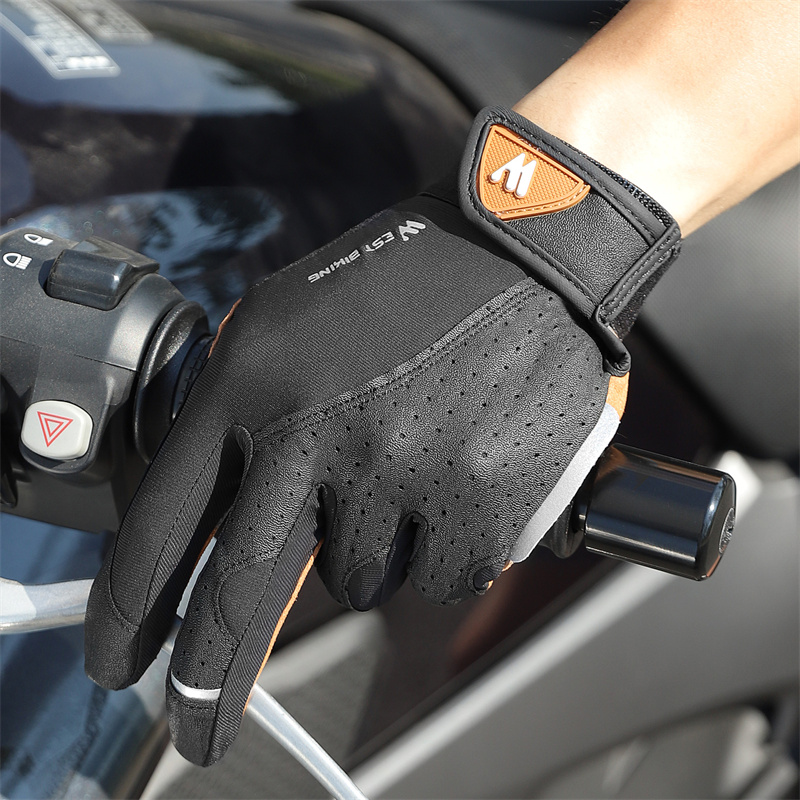 WEST BIKING Autumn Winter Men' - Leather Work Winter Gloves ulasan dan harga