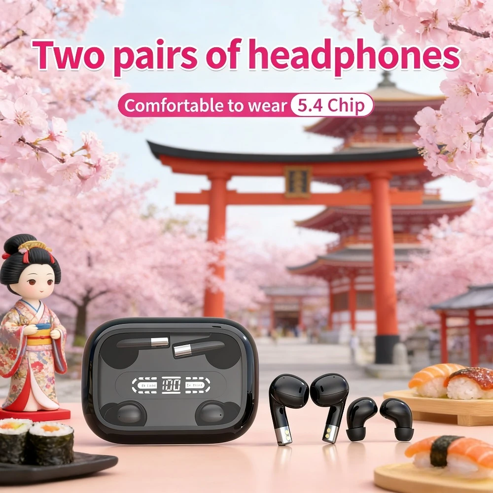 Wireless Earbuds Noise Cancell - Leveling Leatherworking ulasan dan harga