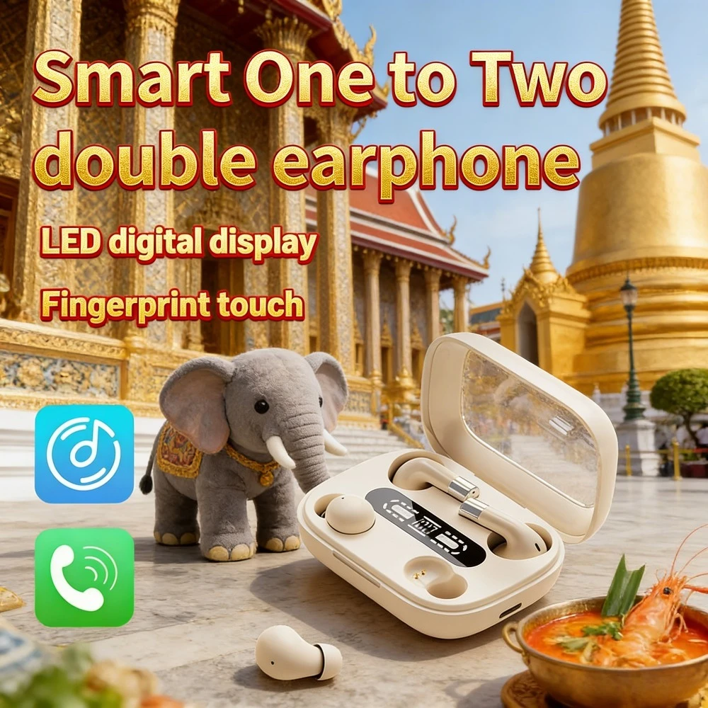 Wireless Earbuds Noise Cancell - Leveling Leatherworking ulasan dan harga