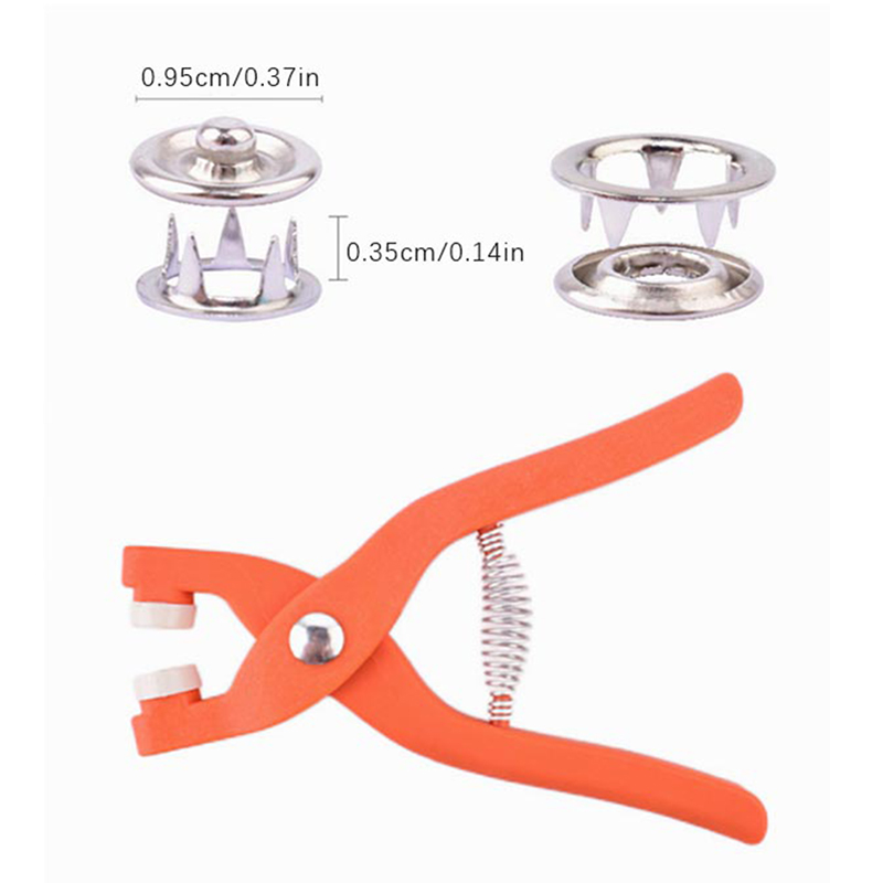50/100PCS Plier Tool Metal Sew - Snap Fastener Setter ulasan dan harga