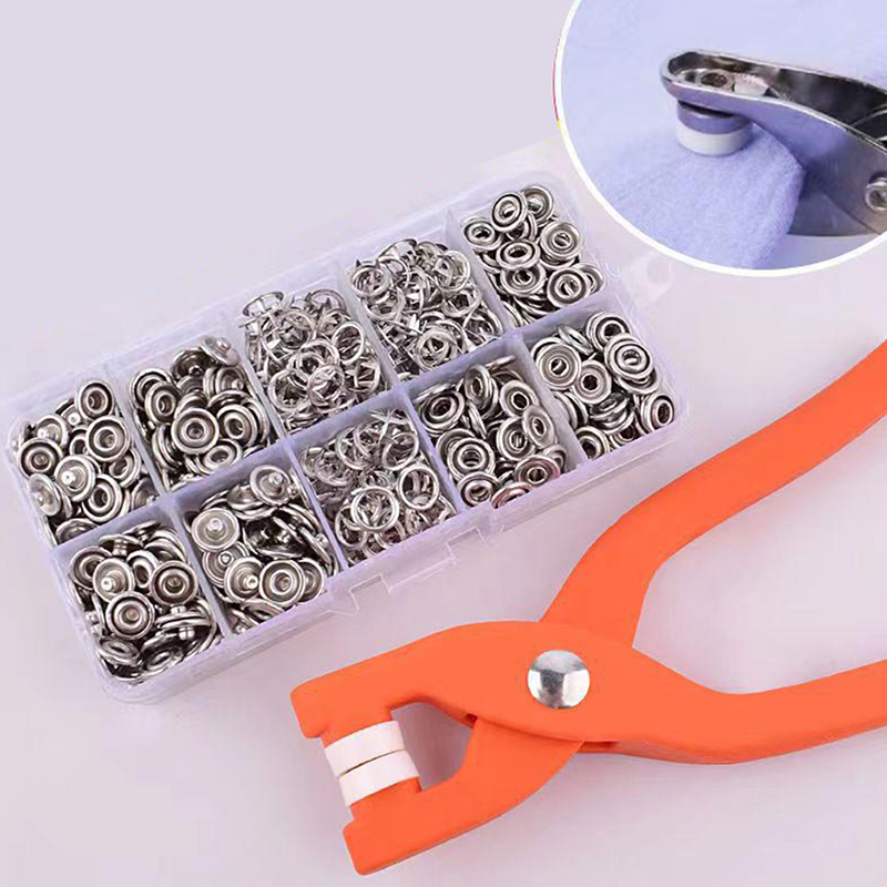 50/100PCS Plier Tool Metal Sew - Snap Fastener Setter ulasan dan harga